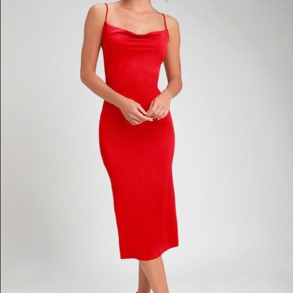 Lulus Midi Slip Dress